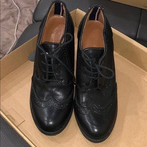 Tommy Hilfiger Oxford Lace Ankle Heels Size 8.5